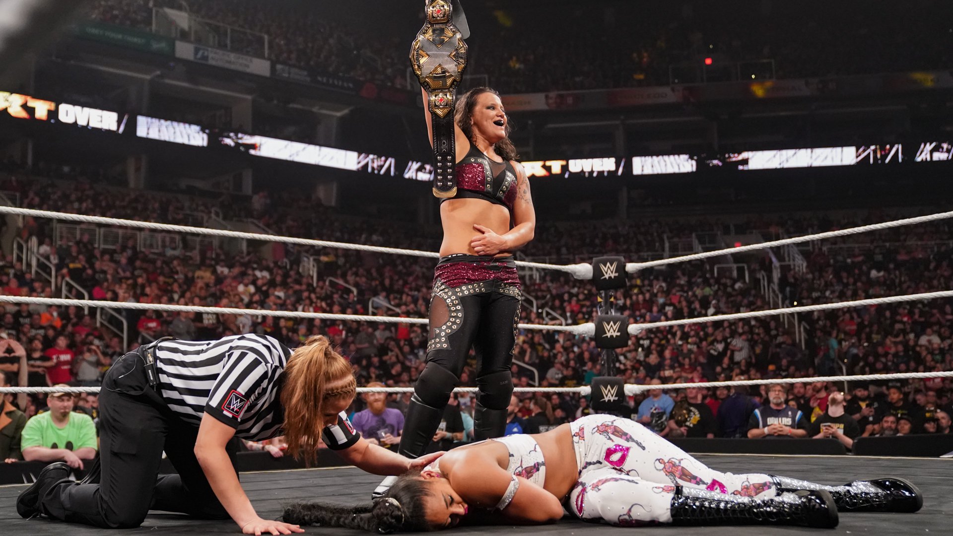 NXT Women S Champion Shayna Baszler Def Bianca Belair WWE