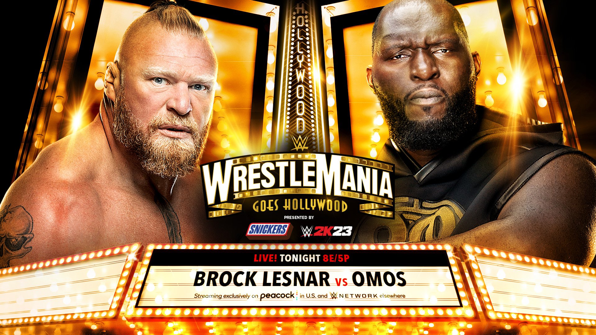 Brock Lesnar Vs Omos Wwe