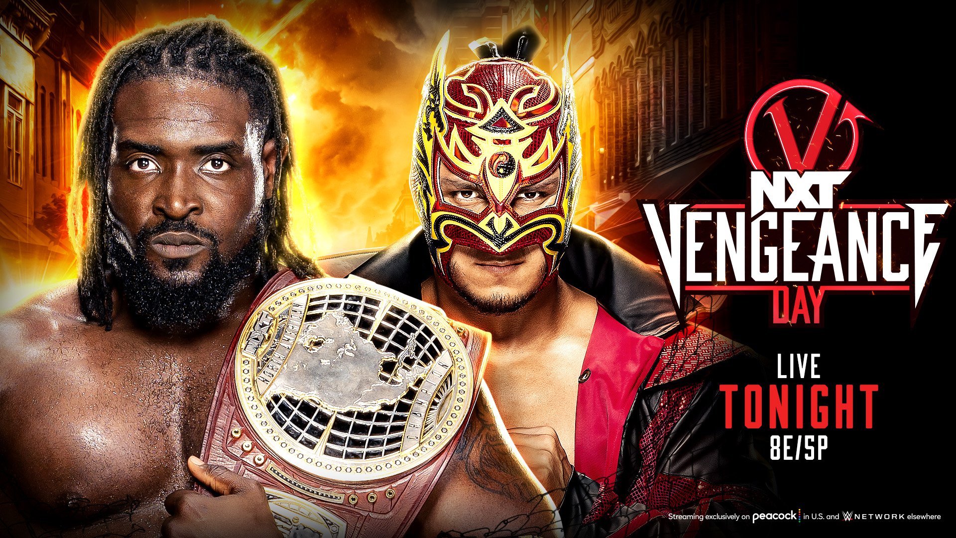 Nxt North American Champion Oba Femi Vs Dragon Lee Wwe