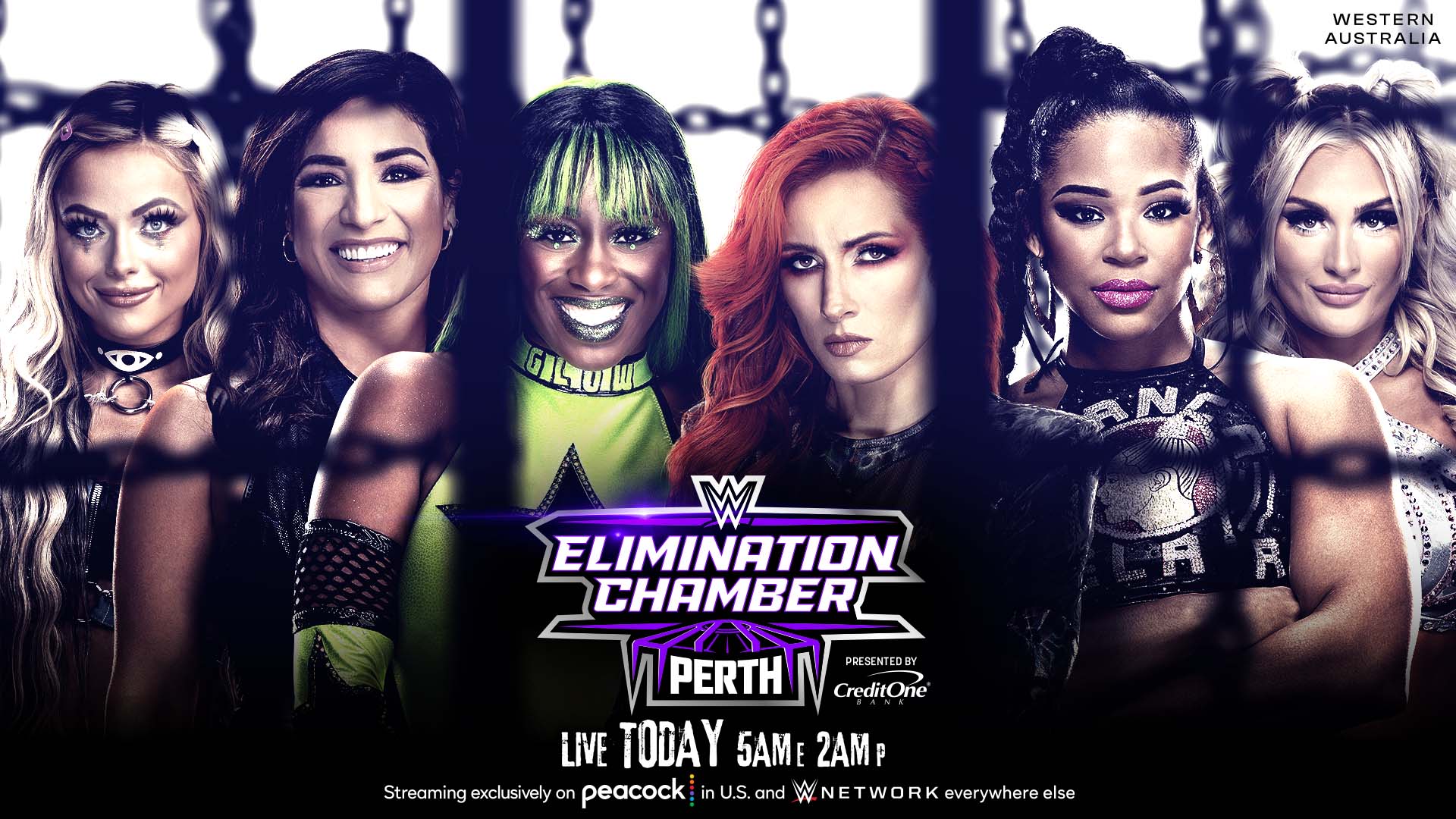 Elimination Chamber to determine the No. 1 Contender to the Women's