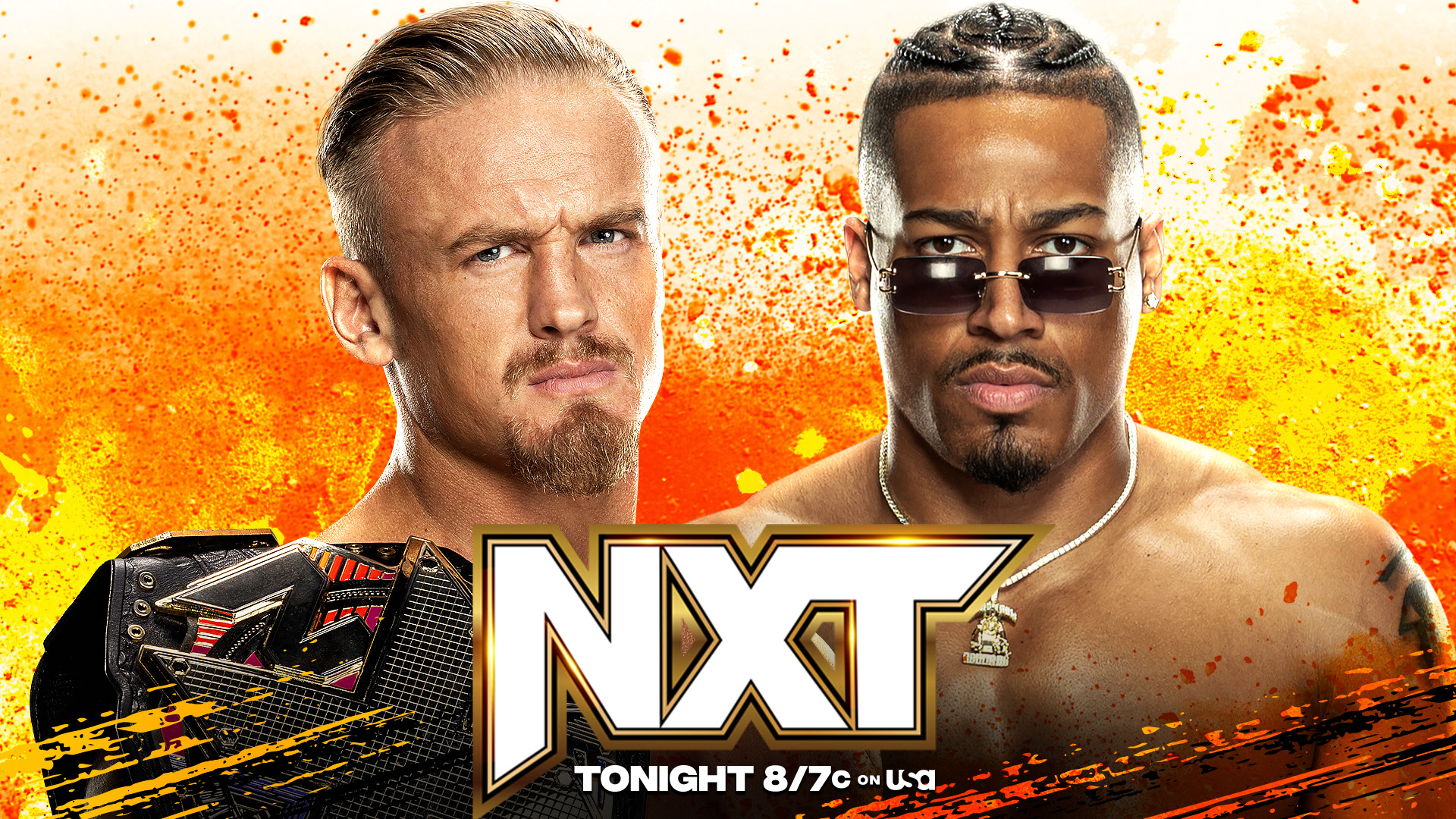 Nxt Champion Ilja Dragunov And Carmelo Hayes Come Face To Face Wwe