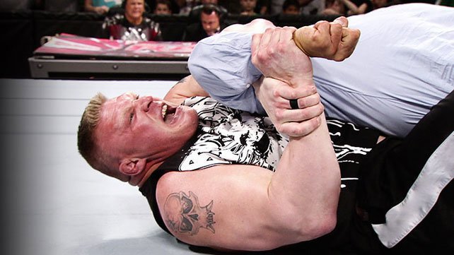 What Consequences Could Brock Lesnar Face For Breaking Triple H's Arm ...