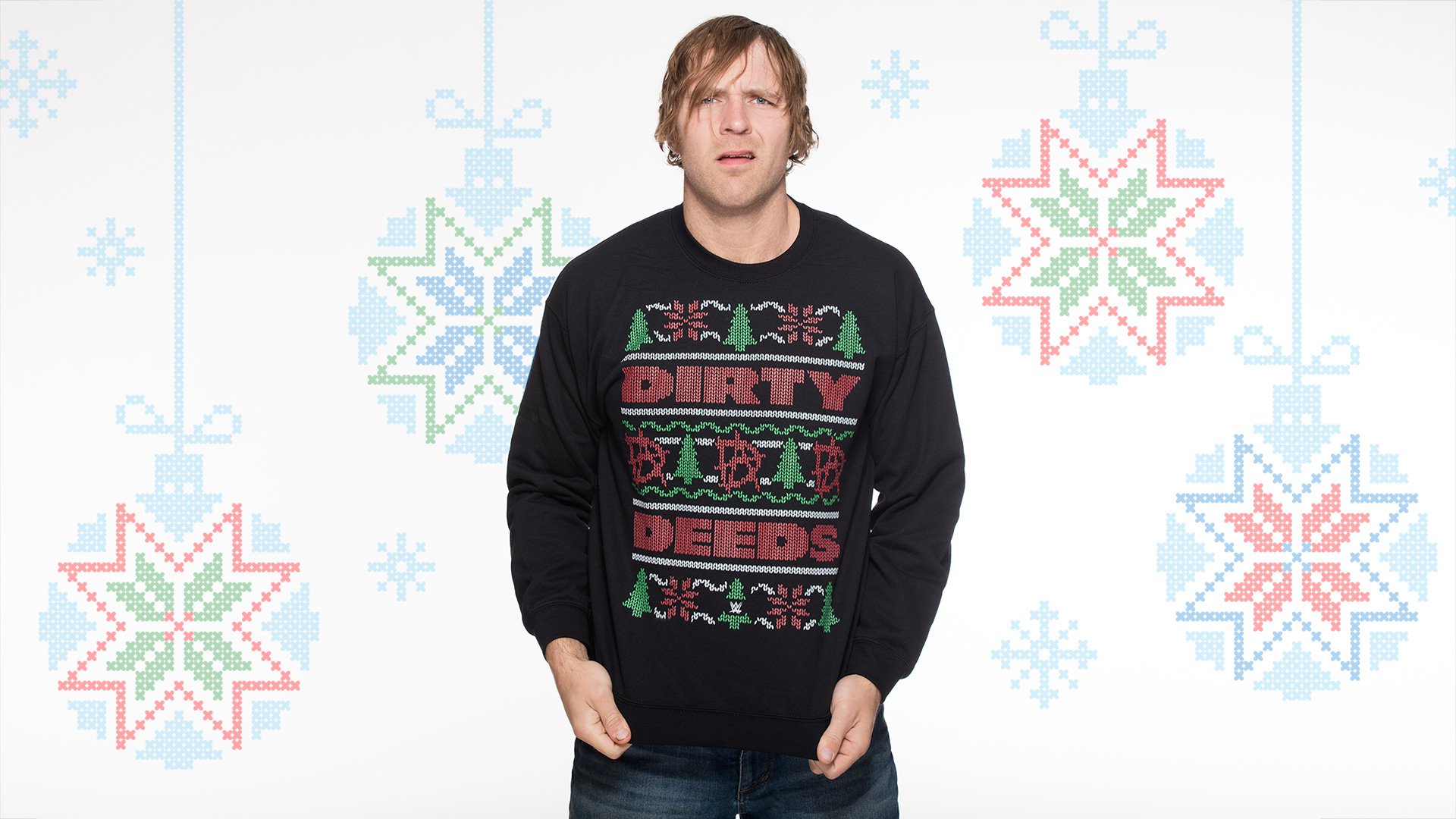 WWEs 2017 Ugly Christmas Sweater Photoshoot R SquaredCircle