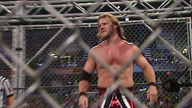 Edge Vs Chris Jericho Steel Cage Match Smackdown July 25 2002