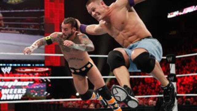 Raw John Cena Vs Cm Punk 