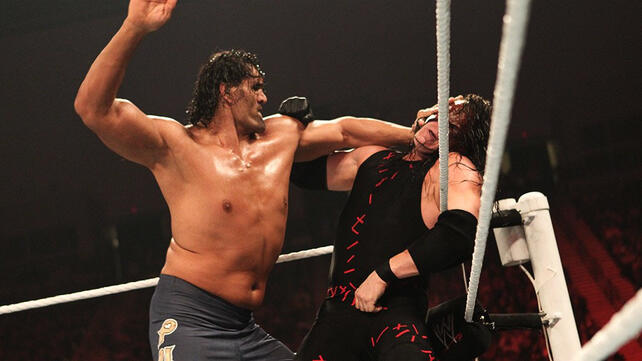 The Great Khali Vs Kane Beat The Clock Challenge Raw April