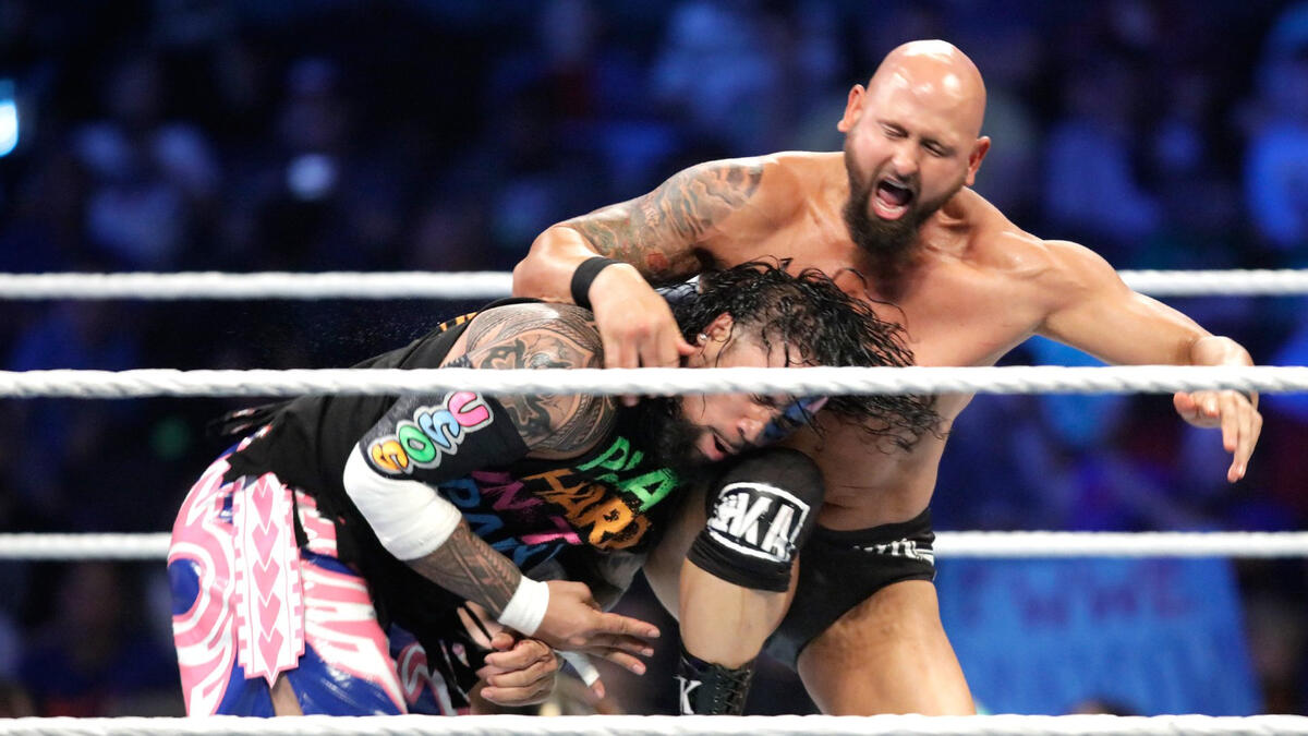 The Usos Vs Luke Gallows Karl Anderson Photos Wwe