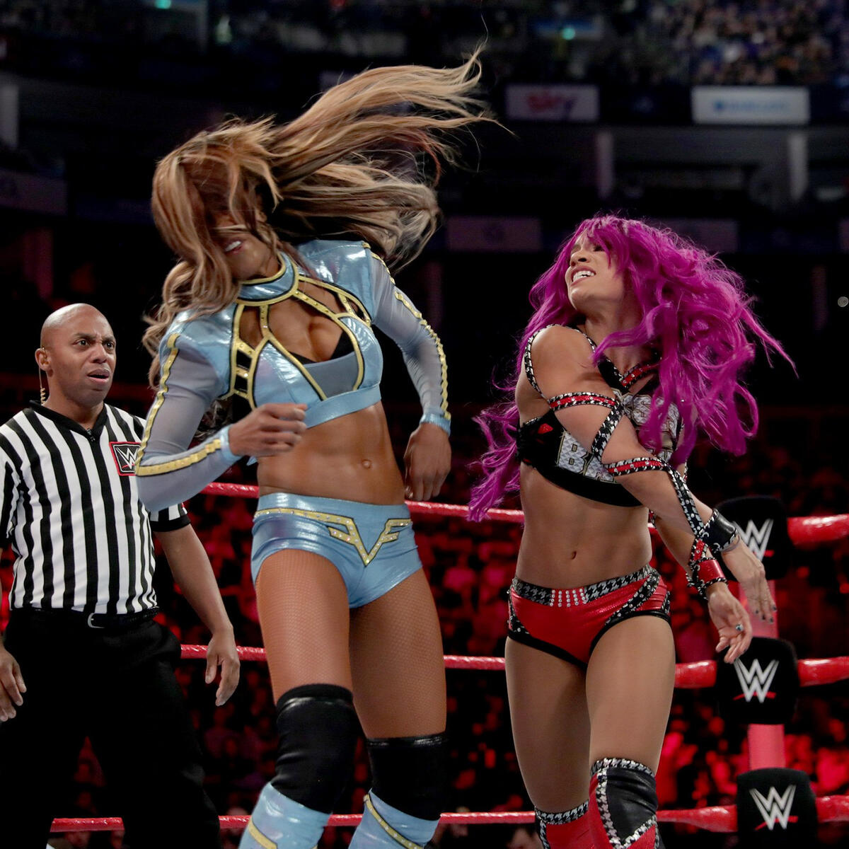 Image result for sasha banks vs alicia fox