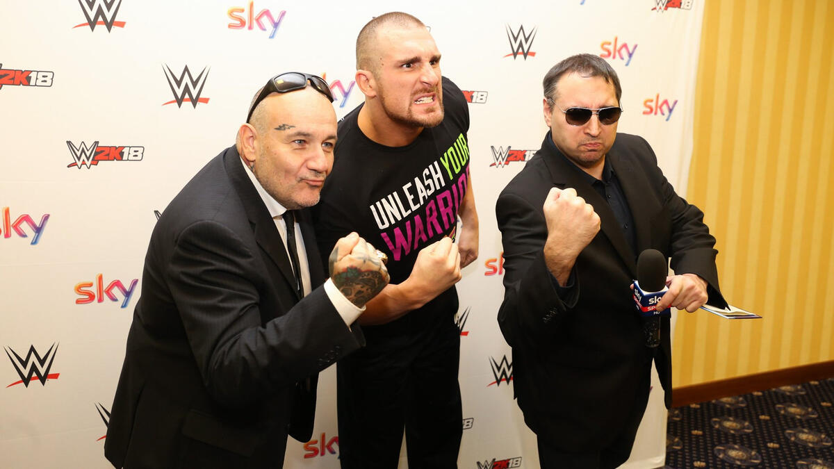 WWE Superstars meet with the media in Milan Italy photos WWE