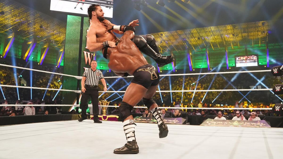 Seth Rollins Vs Bobby Lashley Wwe World Cup First Round Match