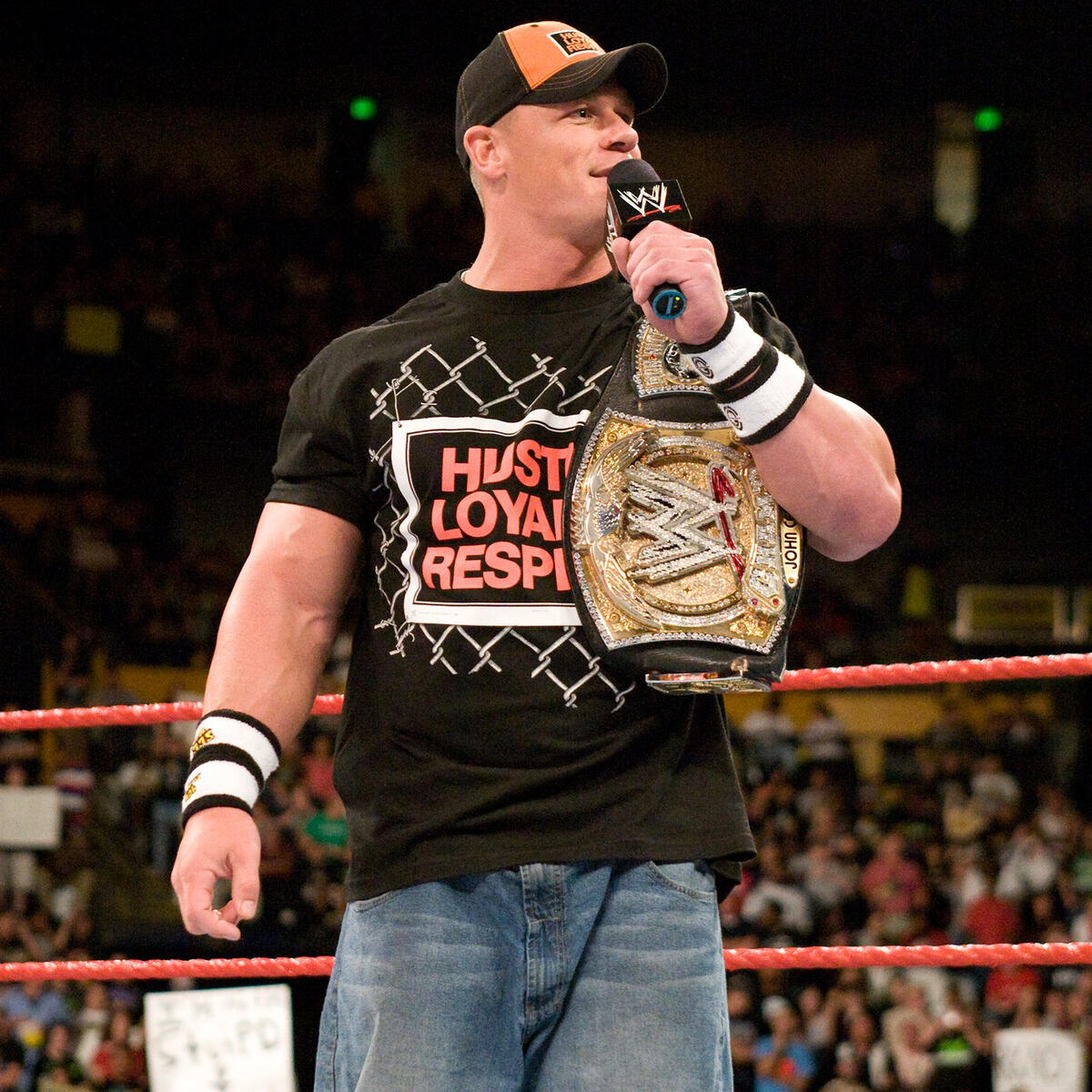 wwe world heavyweight championship belt john cena 2022