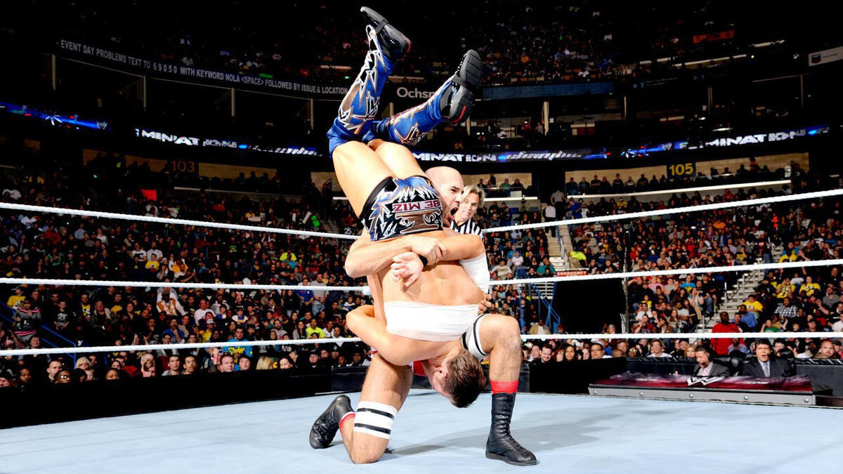 The Miz Vs Antonio Cesaro United States Championship Match Photos WWE