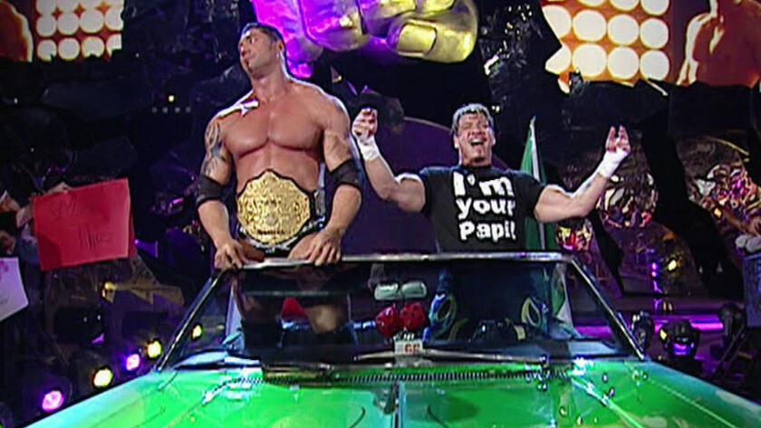 Eddie Guerrero selling Car Club WWE