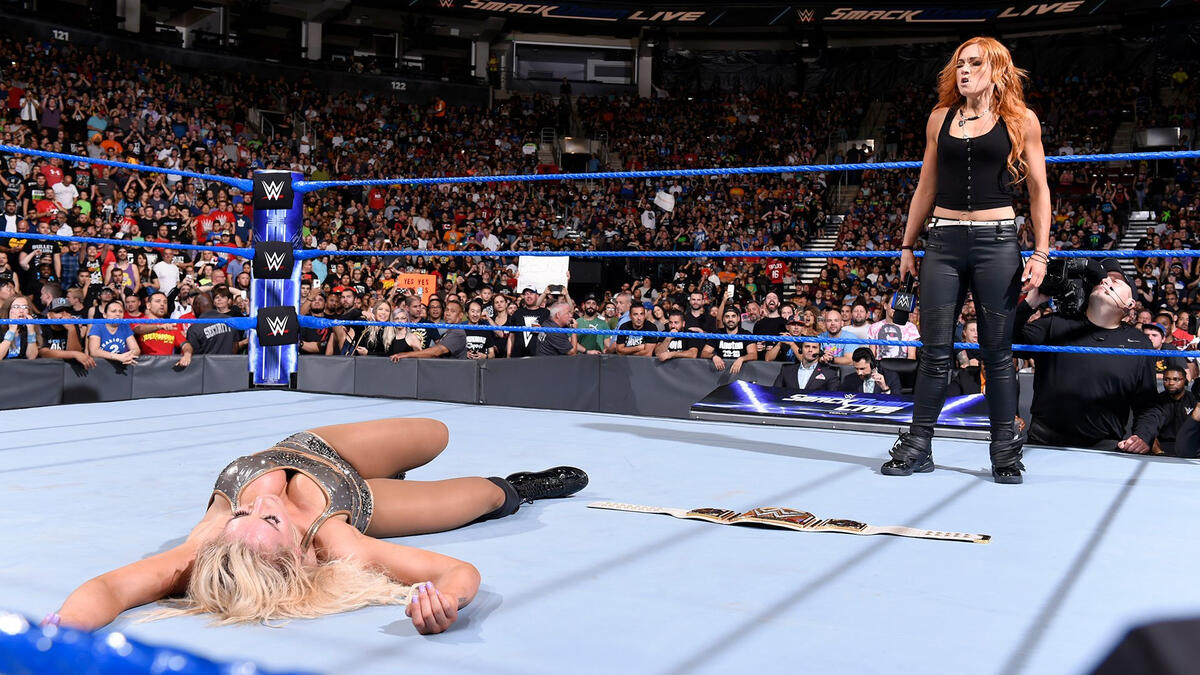 Charlotte Flair Vs Carmella SmackDown Women S Championship Match