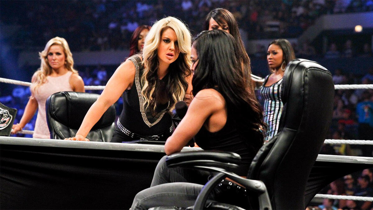 Things Turn Volatile In The First Ever Public Divas Championship Match