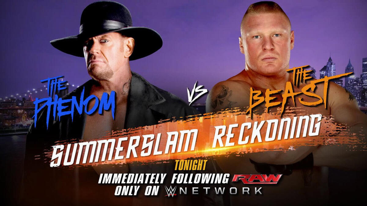 A Look At The Intense Rivalry Between The Undertaker And Brock Lesnar