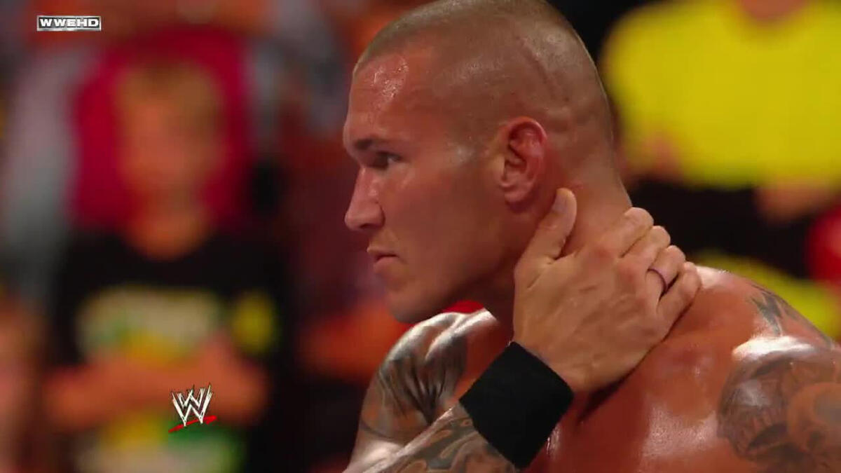 Raw Randy Orton Vs John Cena Wwe