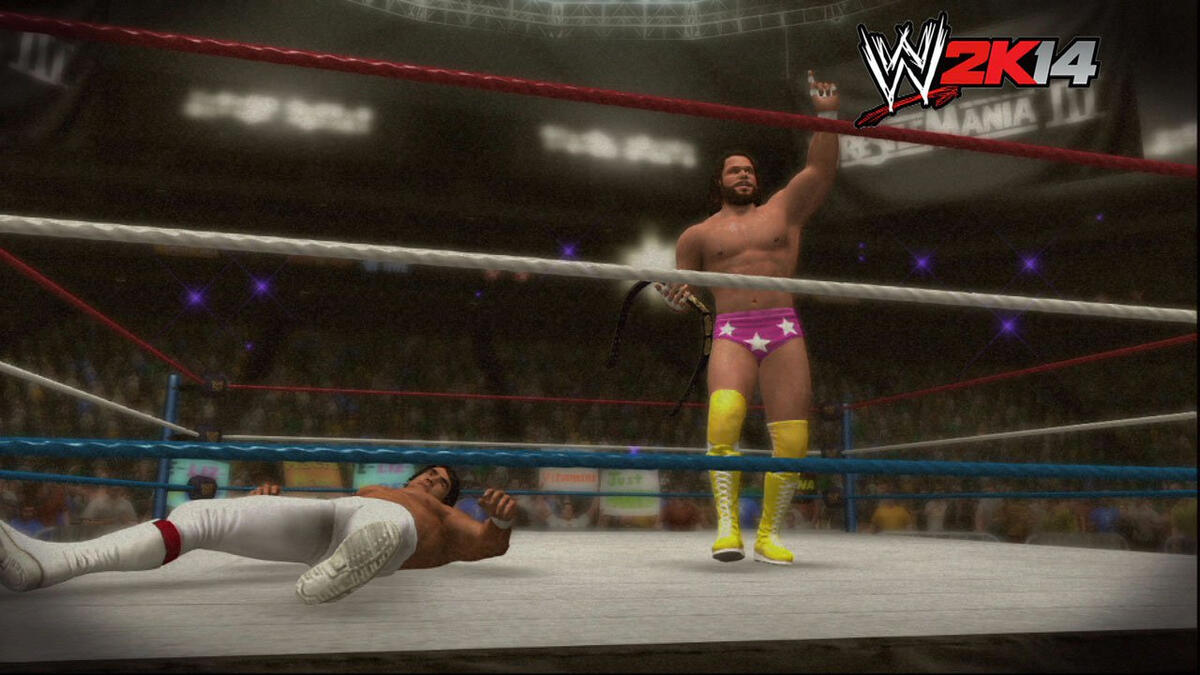 WWE 2K14 WrestleMania Rewrite Macho Man Randy Savage Defeats Ricky