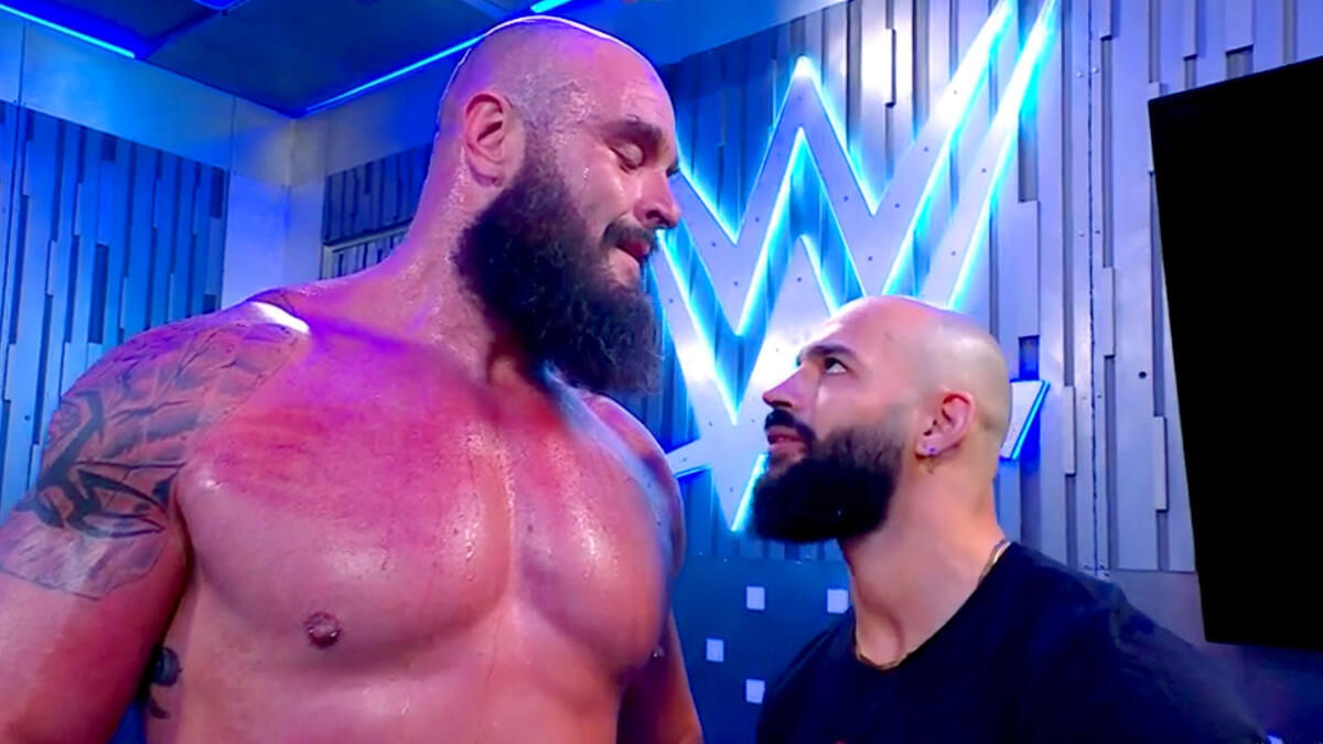 Braun Strowman And Ricochet Size Each Other Up Smackdown Nov