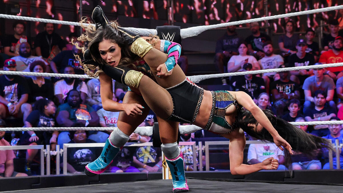 Valentina Feroz Vs Lola Vice NXT Level Up Highlights July 14 2023 WWE