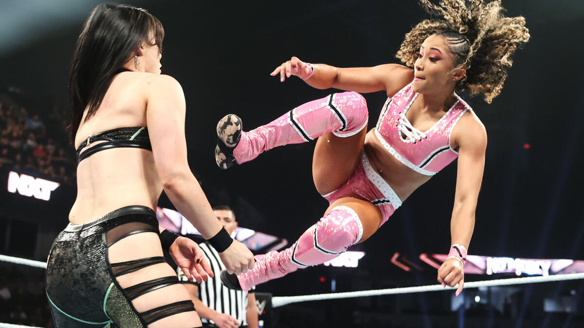 Kelani Jordan Vs Blair Davenport Nxt No Mercy Highlights Wwe