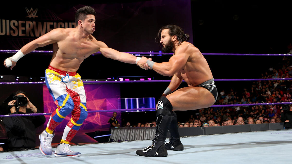 T J Perkins Vs Tony Nese Photos WWE