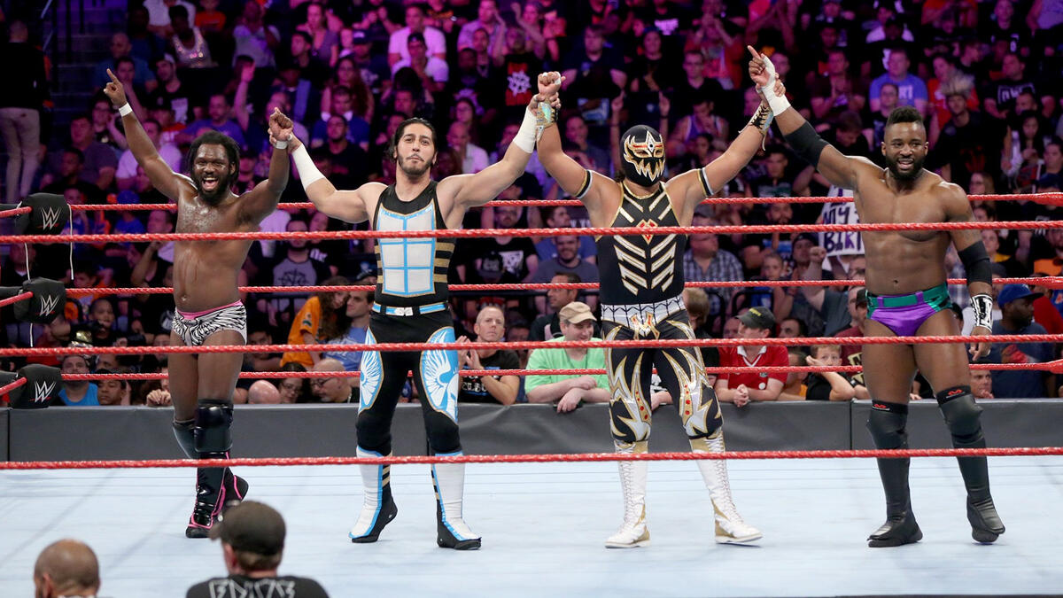 Cedric Alexander Rich Swann Mustafa Ali Gran Metalik Def Noam Dar