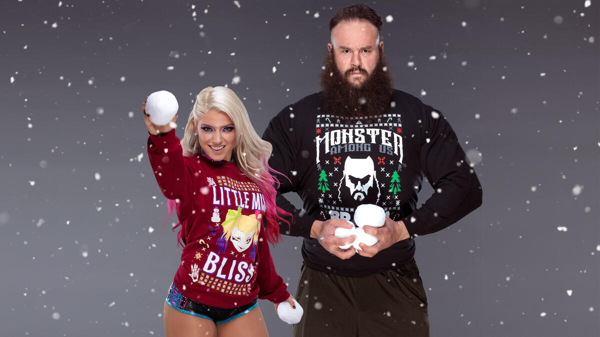 Superstars Wear Ugly Christmas Sweaters Photos Wwe