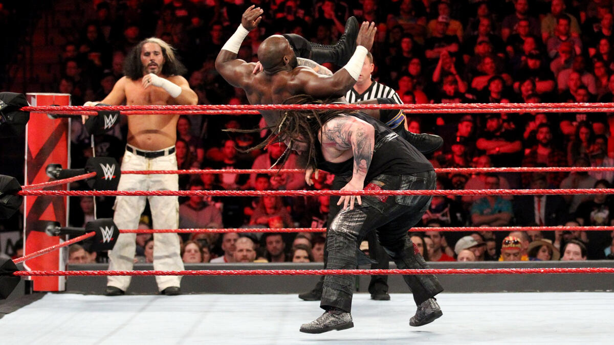 Woken Matt Hardy Bray Wyatt Vs Titus Worldwide Tag Team