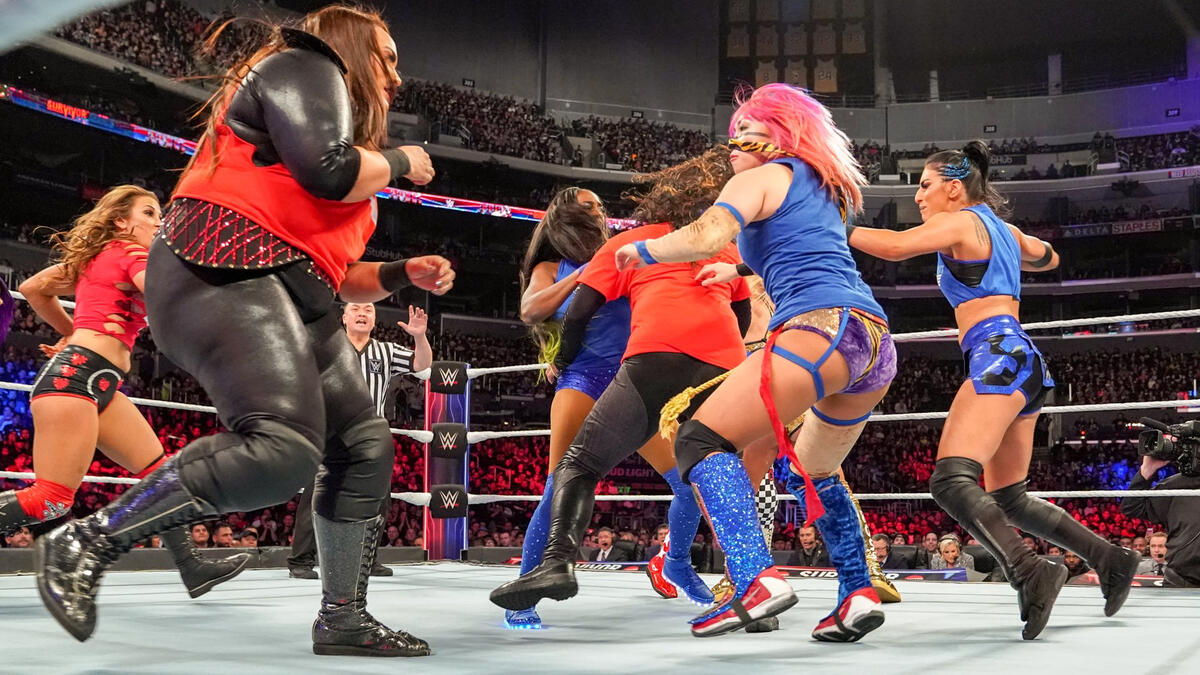 Womens 5 On 5 Traditional Survivor Series Elimination Photos WWE