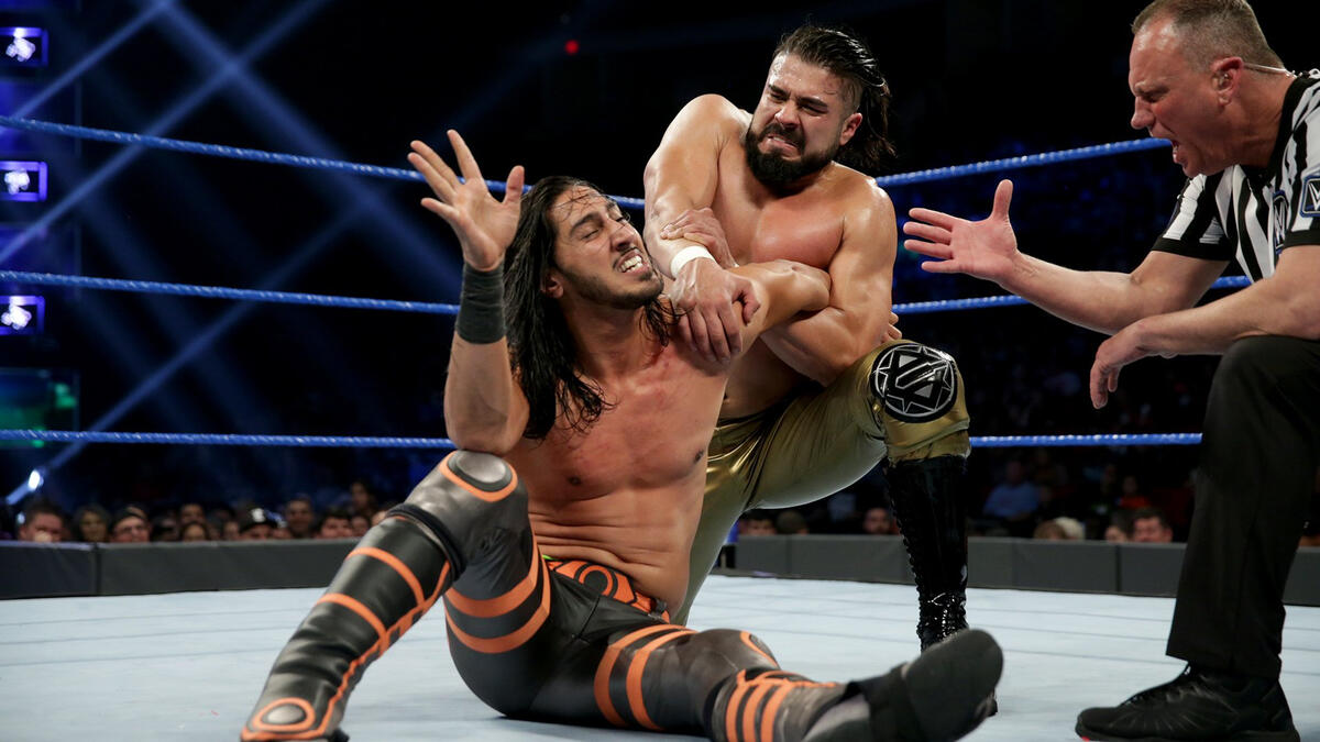 Mustafa Ali Def Andrade Cien Almas Wwe