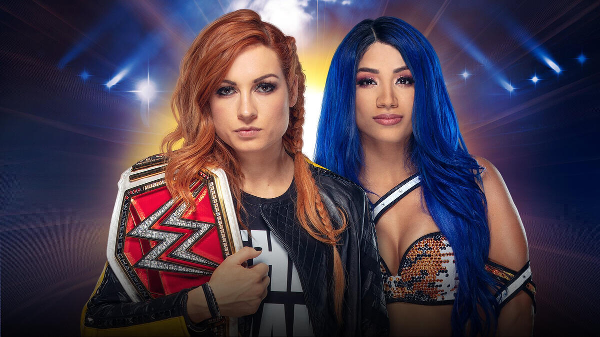 Raw Womens Champion Becky Lynch Vs Sasha Banks WWE