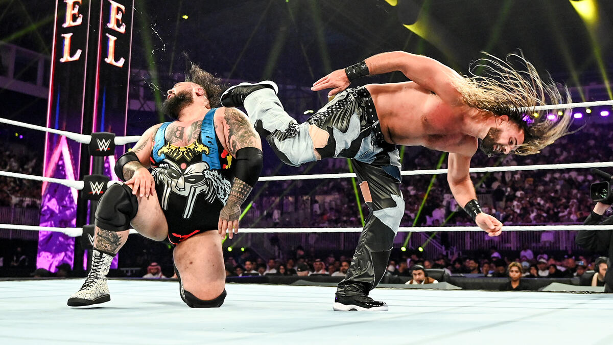 Seth Freakin Rollins Vs Big Bronson Reed Photos Wwe