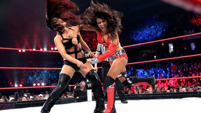 Nikki Bella Vs Layla Divas Championship Match Photos WWE