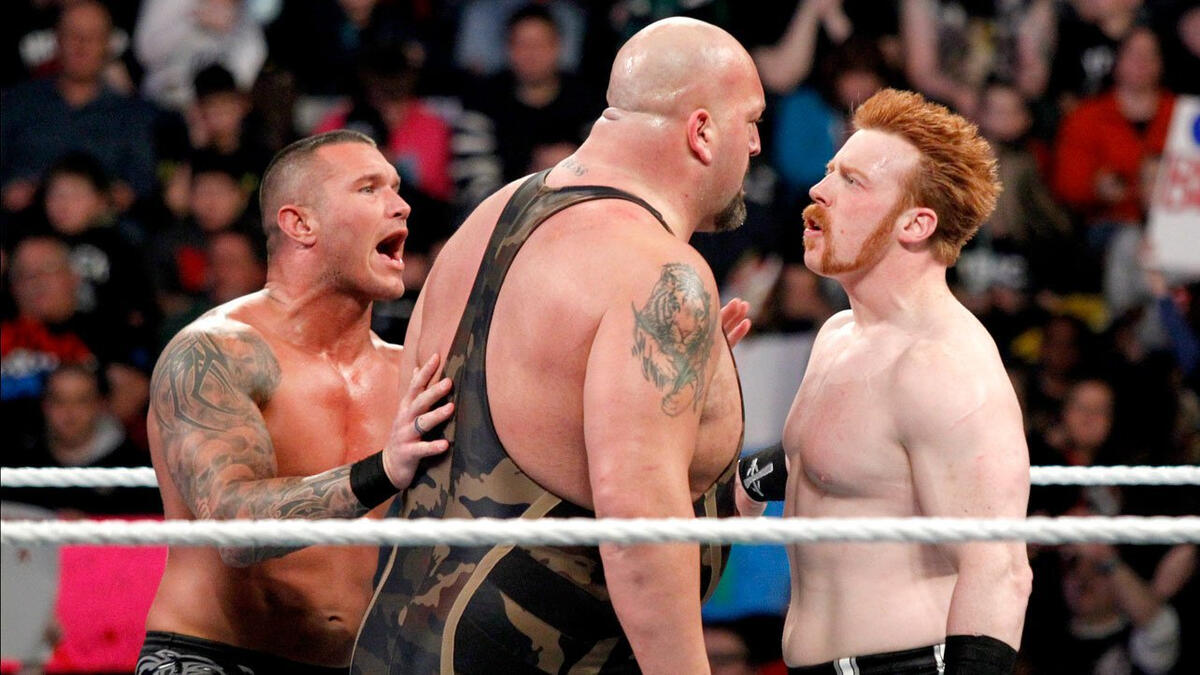 Sheamus Randy Orton Big Show Vs Mb Photos Wwe