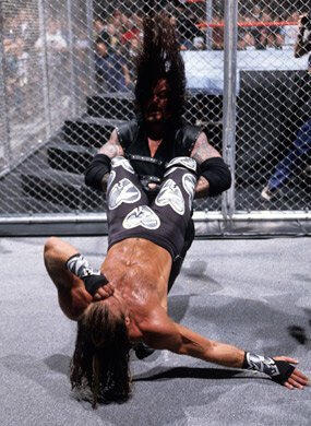 Badd Blood Undertaker Vs Hbk Wwe