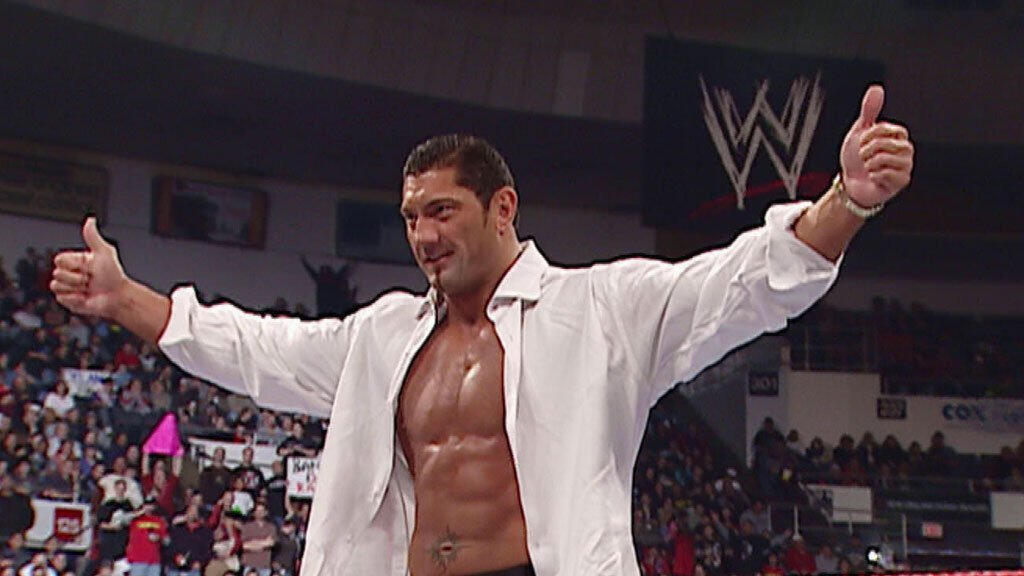 Batista Sends Triple H A Message: Raw, February 28, 2005