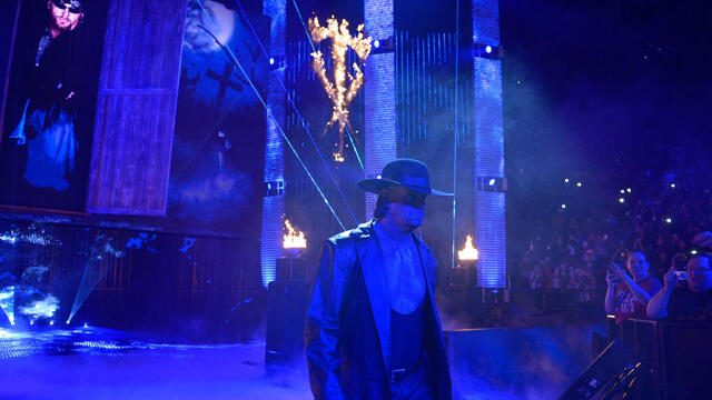 WWE Network: The Undertaker enters Philips Arena on a ...