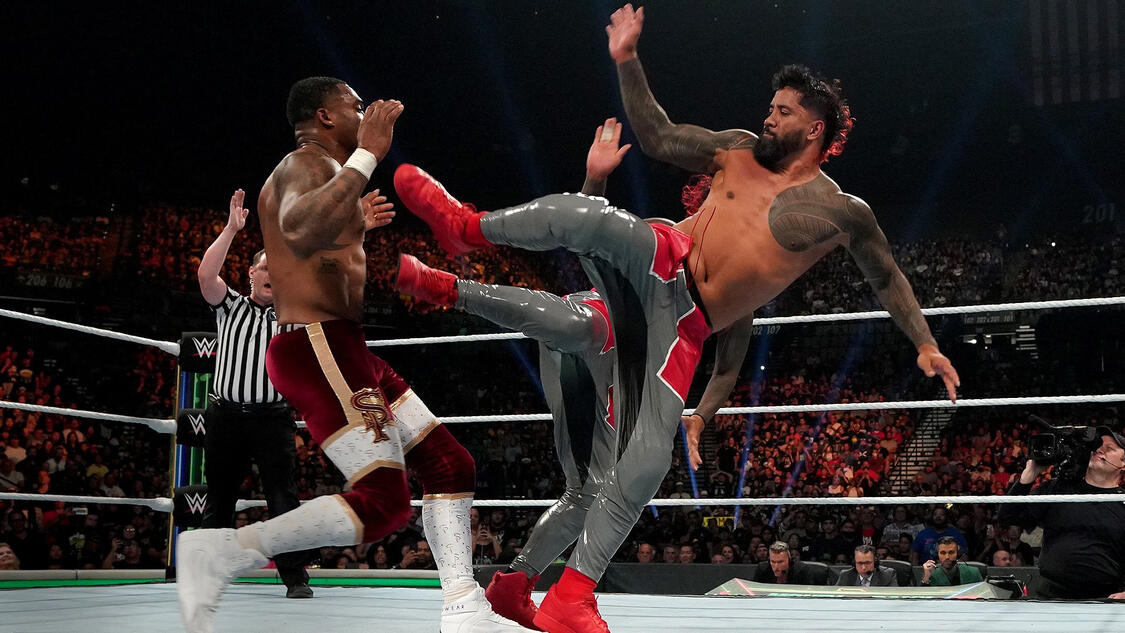 The Usos Def The Street Profits To Retain The Undisputed Wwe Tag Team