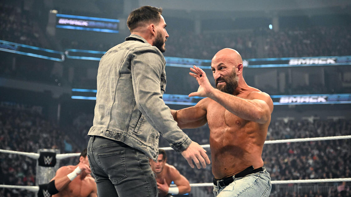 Tommaso Ciampa causes DQ in Motor City Machine Guns title match: SmackDown, Nov. 15, 2024