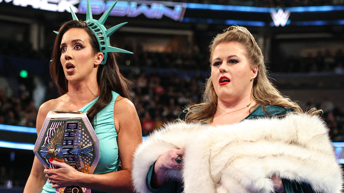 Michin crashes Chelsea Green’s Championship Celebration: SmackDown highlights, Dec. 27, 2024