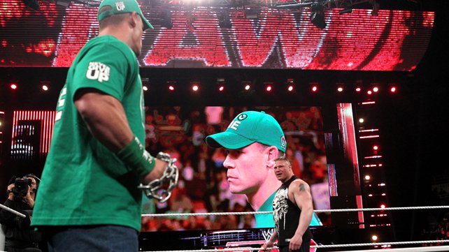 WWE.com asks, what if Brock Lesnar defeats John Cena at Extreme Rules? 