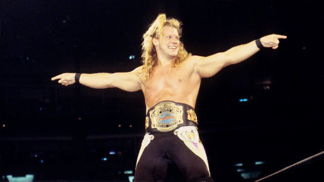 Chris Jericho as WCW Cruiserweight Champion