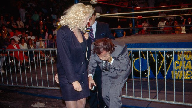 Missy Hyatt and Paul Heyman cross paths in WCW