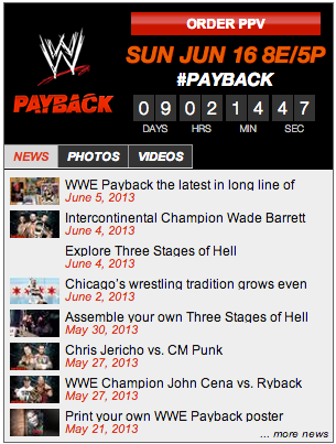 WWE Payback Partner Widget 300x400