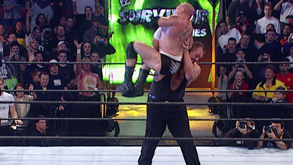 Image result for brock lesnar survivor series 2002