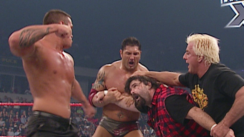 "Randy Orton calls out Mick Foley: Raw, Feb. 16, 2004"