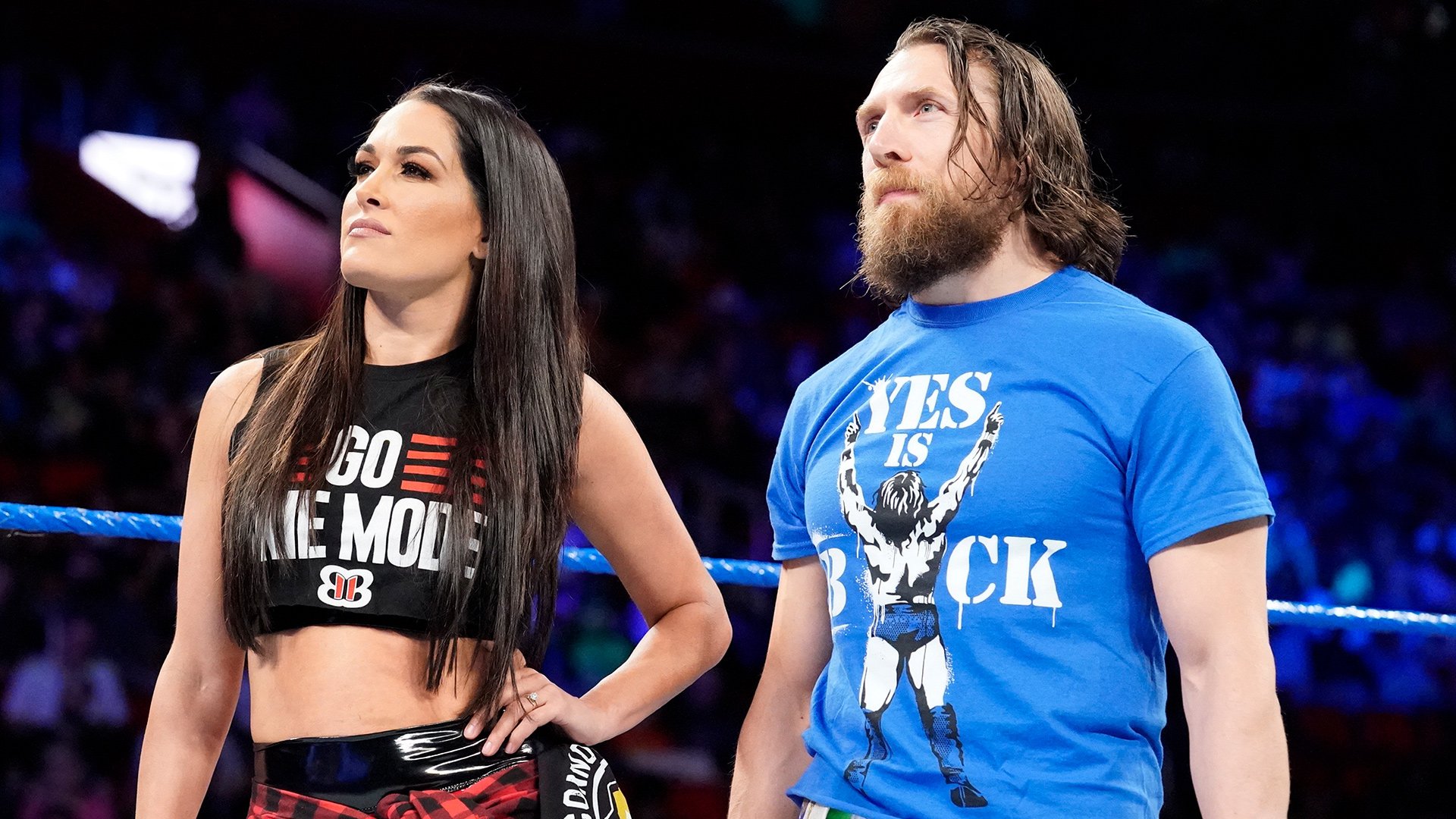 smackdown live sept 4 2018 wwe daniel bryan and brie bella call out the miz maryse smackdown live sept 4 2018