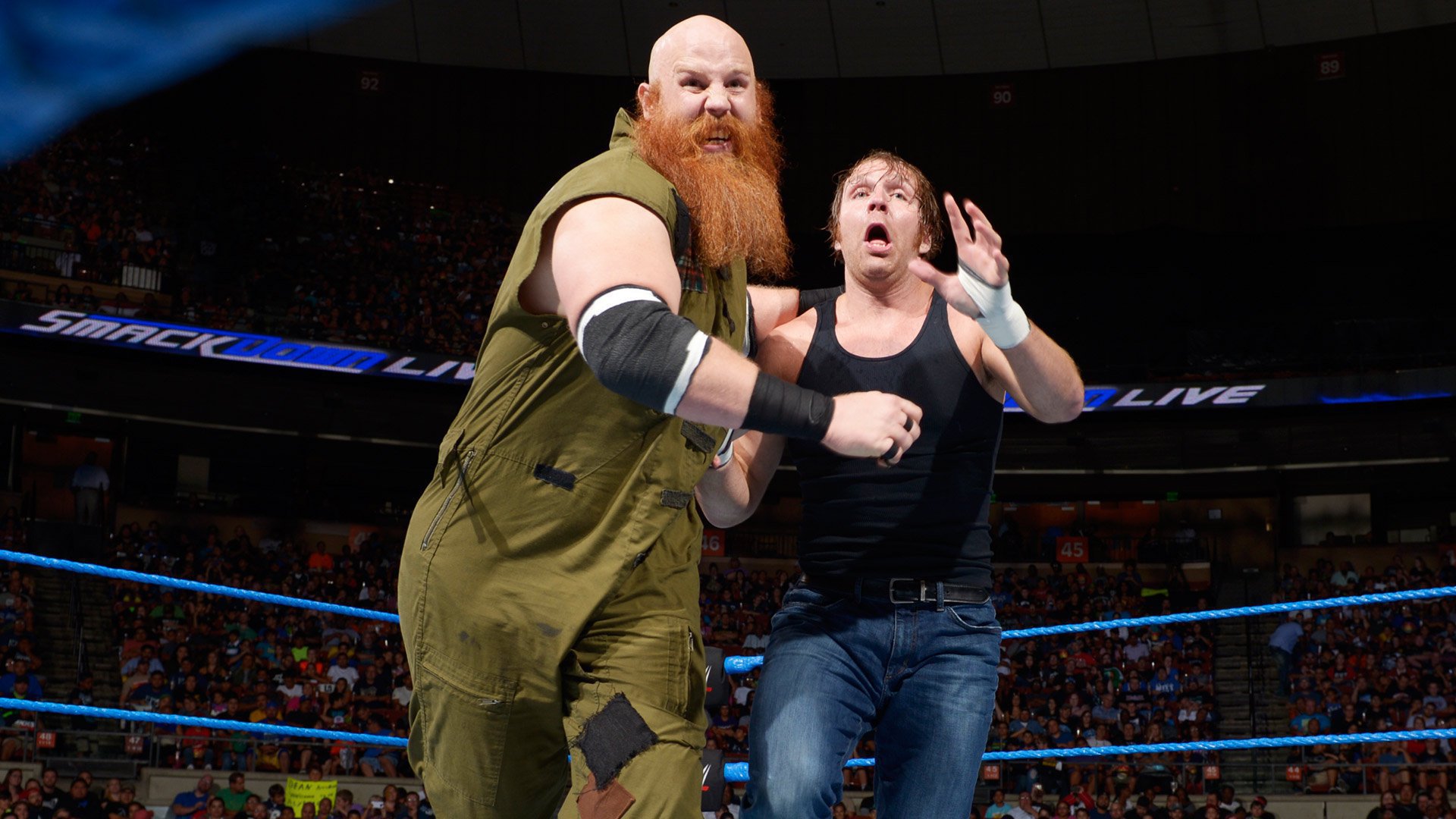 Dean Ambrose vs. Erick Rowan: SmackDown Live, Aug. 16, 2016