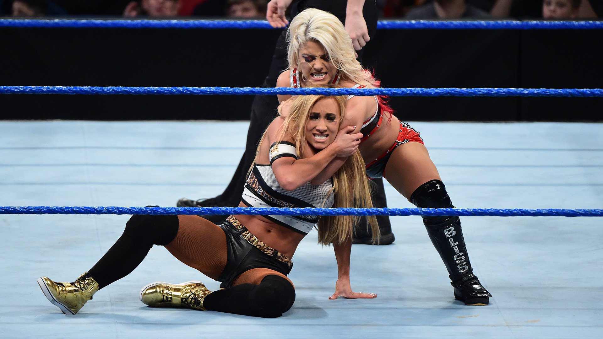 Becky Lynch & Carmella vs. Natalya & Alexa Bliss: SmackDown Live, Aug. 16,  2016